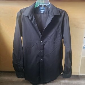 Mens george black shirt medium 38/40